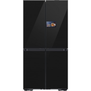 Samsung RM90F67CECEF Ψυγείο Ντουλάπα 654lt Total NoFrost Υ185.3xΠ91.2xΒ73.1cm Μαύρο